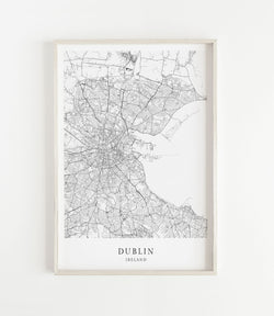 Dublin Stadtkarte