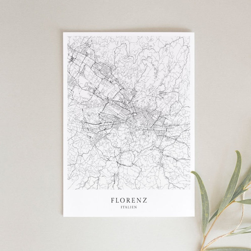 Florenz Stadtkarte
