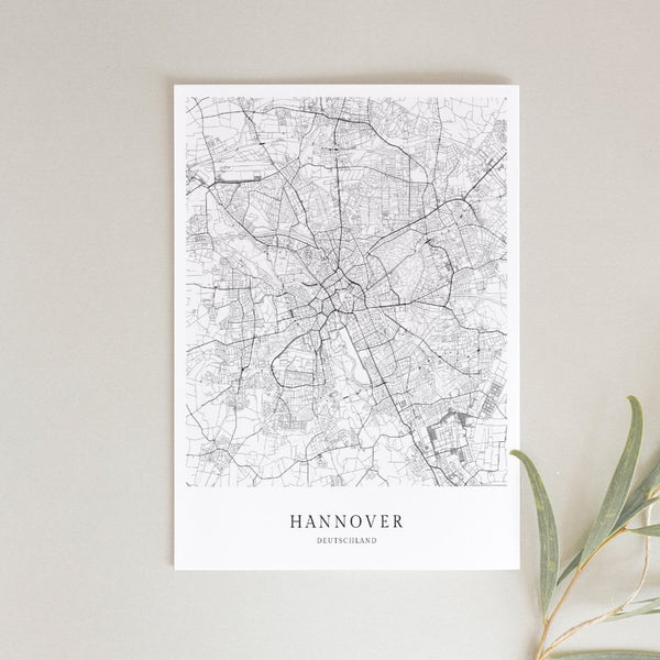 Hannover Stadtkarte