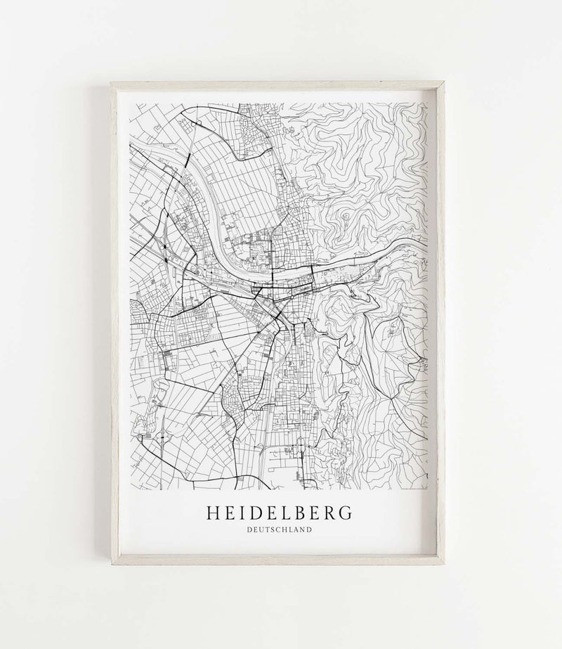 Heidelberg Stadtkarte