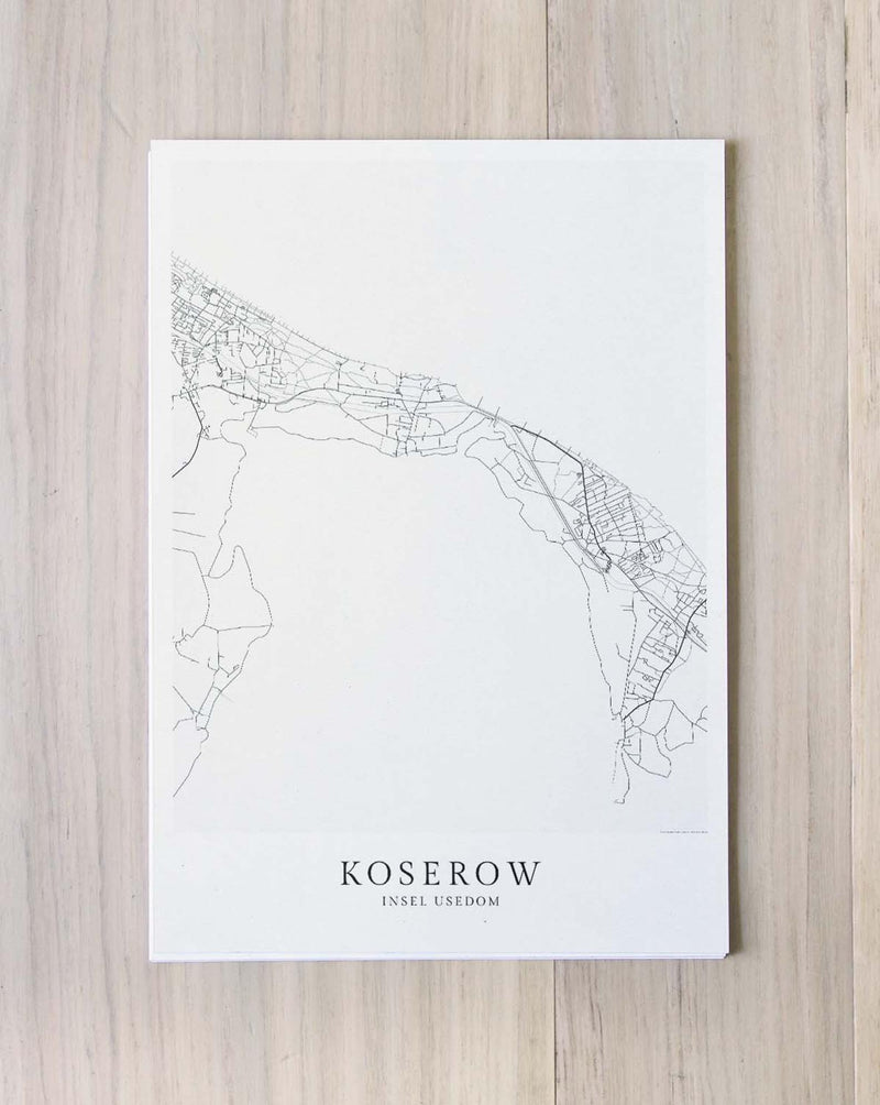 Koserow Stadtkarte