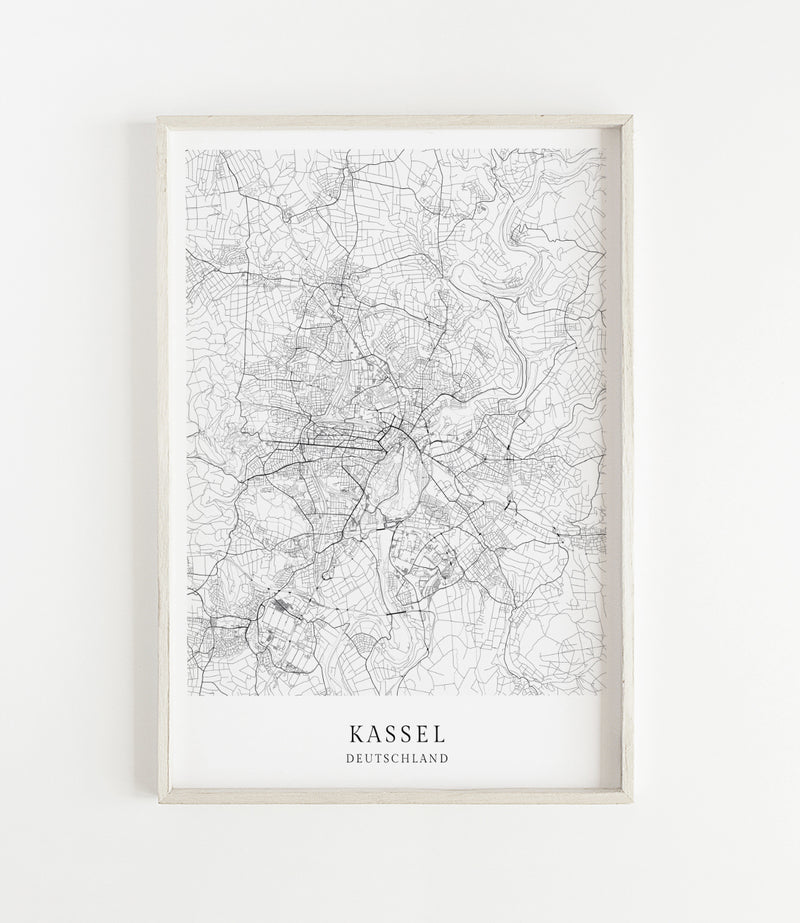 Kassel Stadtkarte