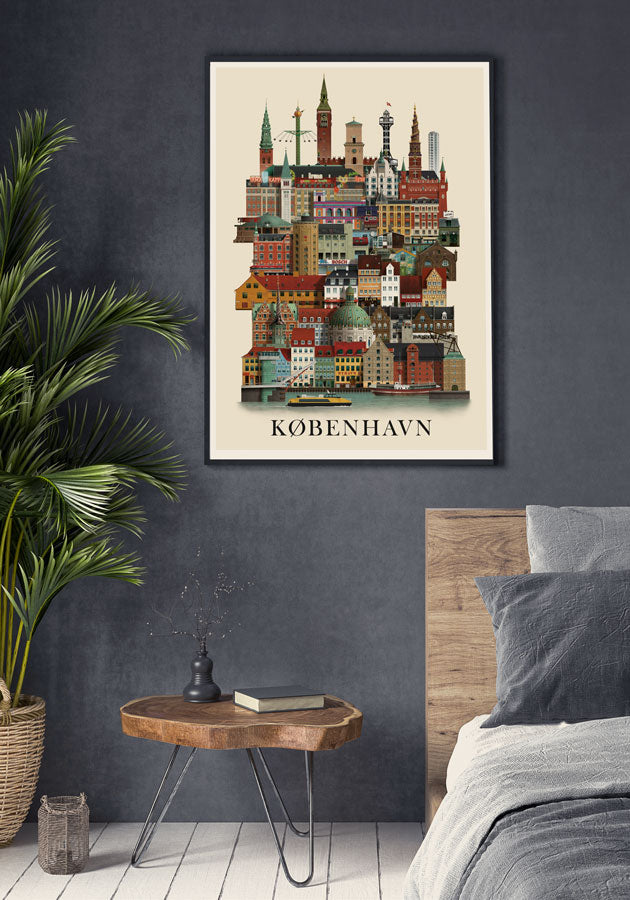 Kopenhagen Illustration