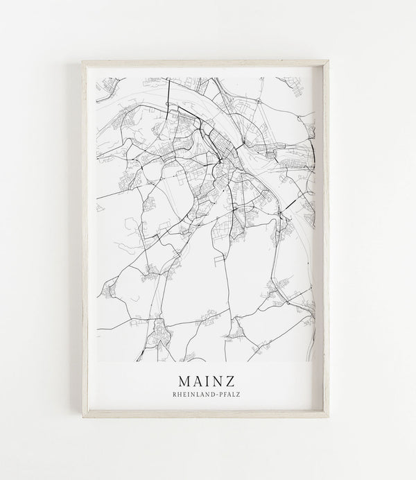Mainz Stadtkarte