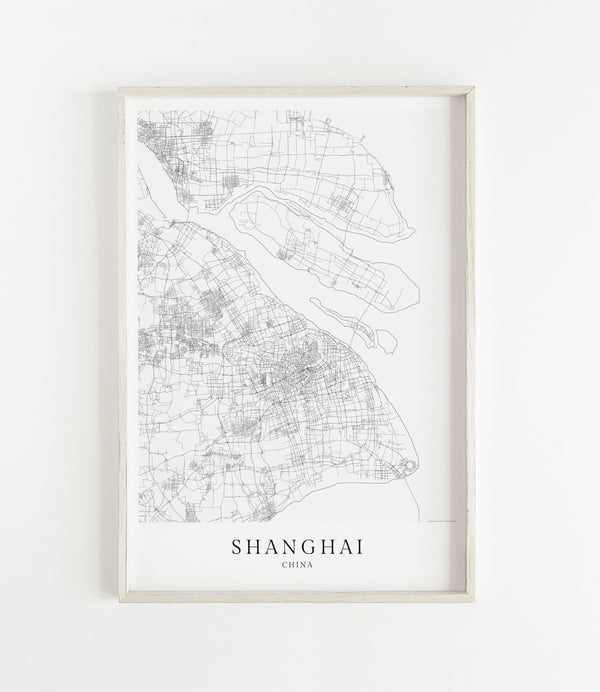 Shanghai Stadtkarte